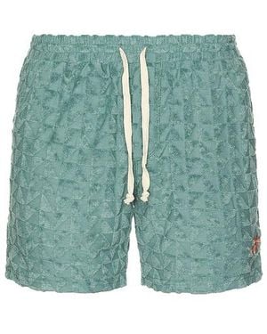 Marine Layer Towel Terry 6 Short - Green
