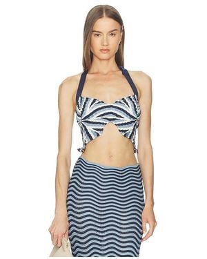 AZULU Oberteil Astrid - Blau