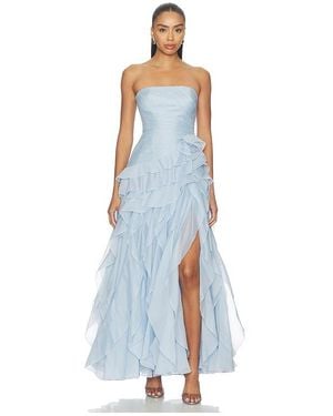 Aje. Canyon Gown - Blue