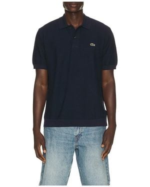 Lacoste Strick Polo - Blau
