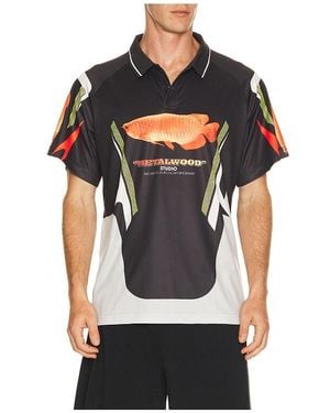 METALWOOD STUDIO Arowana Sport Polo - Black