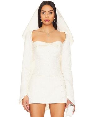 Mirror Palais Medici Bustier - White