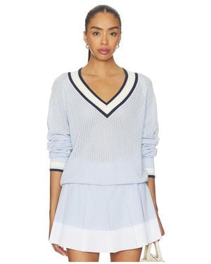 Varley Pullover Mit V-Ausschnitt Maurice - Weiß