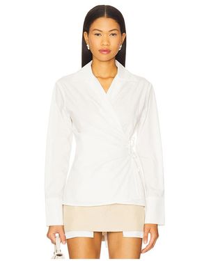 Nia Camisa Eliska En Color Blanco Talla (También En M, S, Xl, Xs)