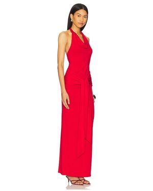 superdown Chloe Halter Maxi Dress in Black | Lyst