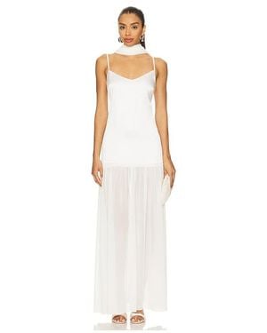 Show Me Your Mumu Dalia Maxi Dress - White