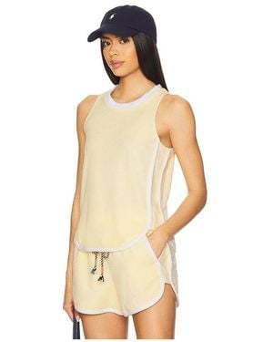 Sundry Loop Terry Tank Top - Natural