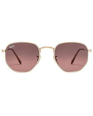 Ray-Ban Sonnenbrille Hexagonal Flat - Mehrfarbig