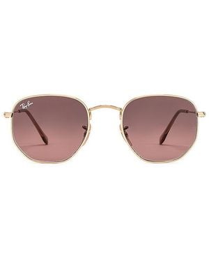 Ray-Ban Sonnenbrille Hexagonal Flat - Mehrfarbig