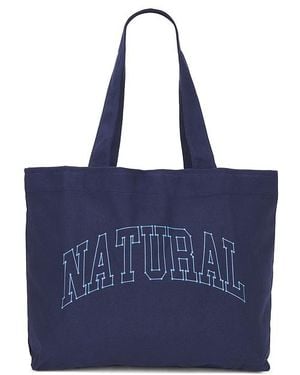 Museum of Peace & Quiet Outline Tote Bag - Blue