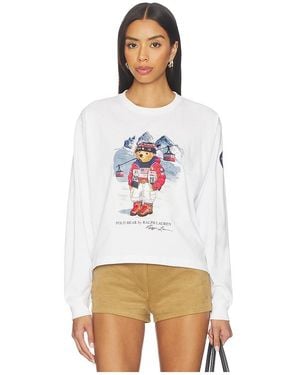 Polo Ralph Lauren T-Shirt Mit Rundhalsausschnitt Aus Baumwolljersey - Weiß