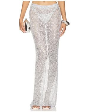 Nbd Shanti Maxi Skirt - White