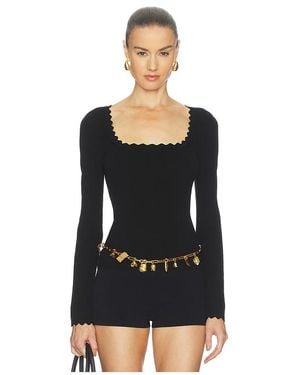 Cult Gaia Oberteil Jean - Schwarz