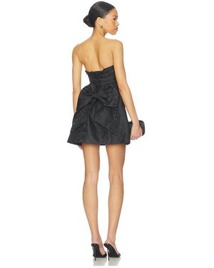 MORE TO COME Zelda Mini Dress - Black