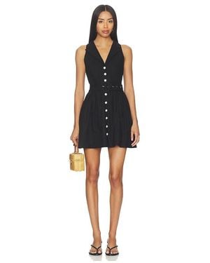 Elliatt Emilie Collared Mini Dress - Black