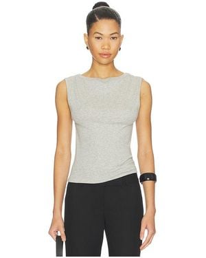 St. Agni Organic Cotton Ballerina Top - White