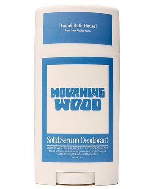 Laurel Bath House Mourning Wood Solid Serum Deodorant - Blue