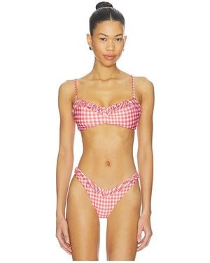 Peixoto Emmy Bikini Top - Orange
