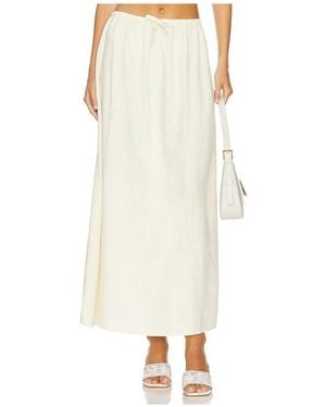 WeWoreWhat Tie Waist Skirt - White