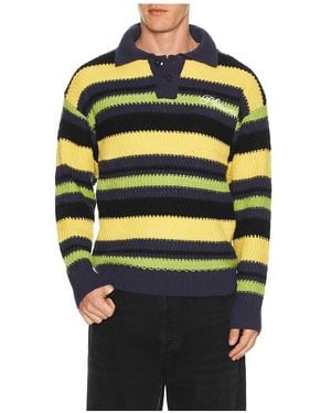 Pleasures Polo-Sweatshirt Cooper - Gelb