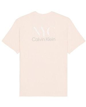 Calvin Klein Embroidered Tシャツ - ホワイト