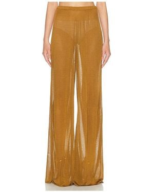 Helsa Arlena Knit Pant - Natural