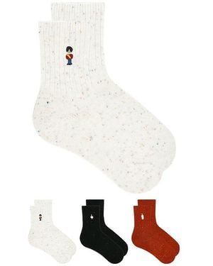 Free People Holiday Heritage Sock Pack - White