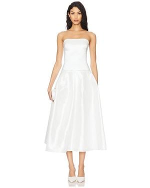 MORE TO COME Cambria Strapless Dress - White