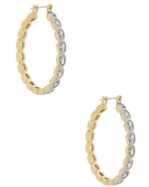 Luv Aj The Palais Eternity Hoops - Metallic