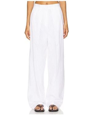 Theory Pantalón Plisado En Color Blanco Talla (También En 6)