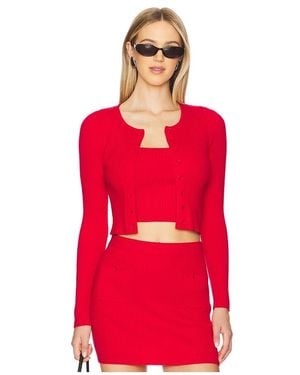 Bardot Sarita Knit Top - Red