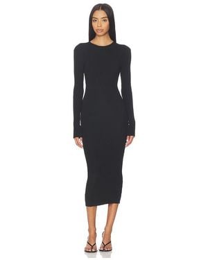Fear Of God Rib Long Sleeve Dress - Black