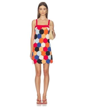Simon Miller Beep Beep Tank Mini Dress - Red