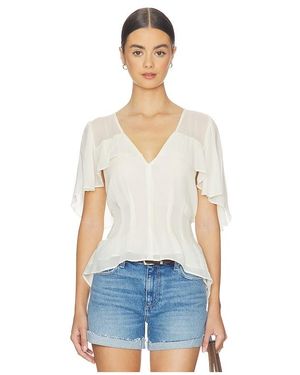 PAIGE Willa Blouse Top - Blue
