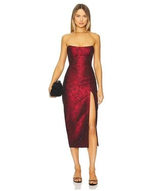 Amanda Uprichard X Revolve Ivy Dress - Red