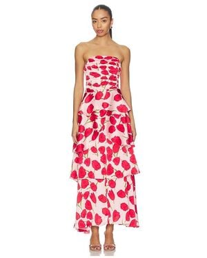 Elliatt Vestido Melia En Color Rosado Talla (También En Xs, S) - Rojo