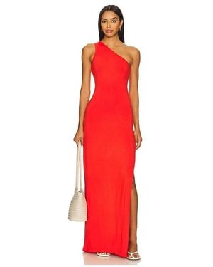 Seafolly Jersey One Shoulder Dress - Red