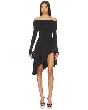 GUIZIO Lola Mini Dress - Black