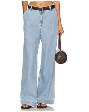 7 For All Mankind Hose Mit Falten - Blau