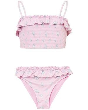 LoveShackFancy Conjunto Bikini Penni En Color Rosado Talla (También En 4)