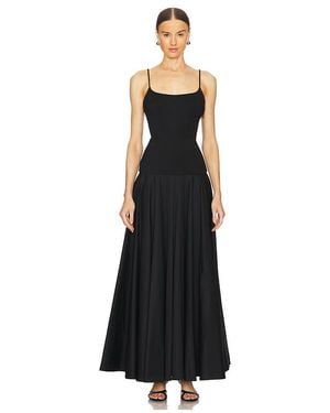 L'academie Laure Maxi Dress - Black