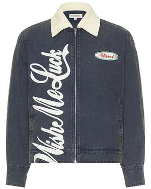 Wish Me Luck Jacke - Blau