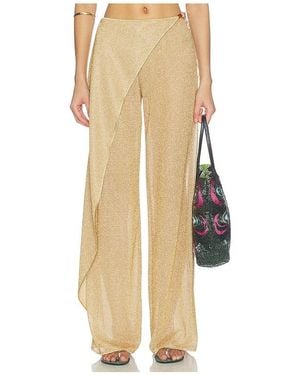 Oséree Lumiere Beads Pareo Pants - Natural