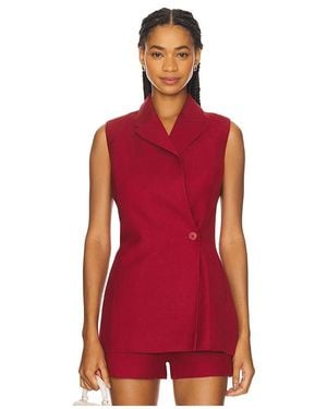 Faithfull the Brand Florine Blazer - Red