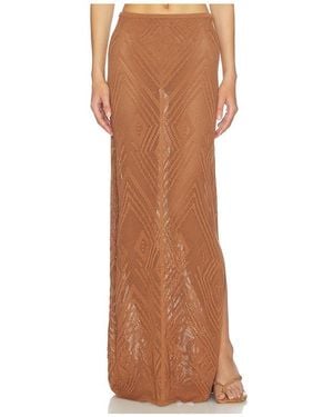 Devon Windsor Vie Skirt - Brown