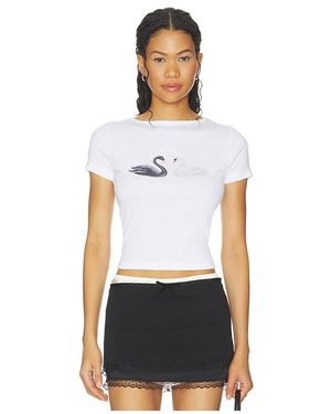 Lisa Says Gah Alex Tee - White