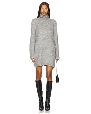 Steve Madden Abbie Sweater Dress - Gray