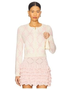 LoveShackFancy Cárdigan Veronika En Color Rose Talla (También En S, Xl, Xs) - Rosa