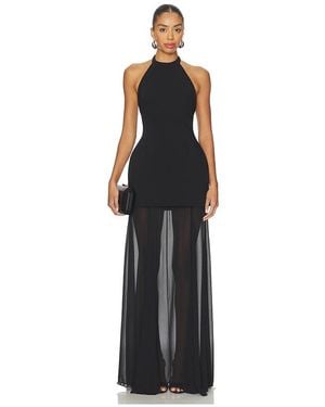 Lovers + Friends Barbara Gown - Black