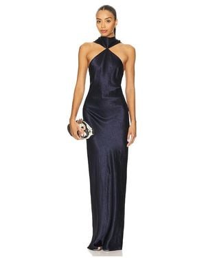 Amanda Uprichard Ashton Maxi Dress - Blue